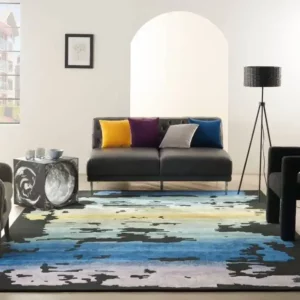 Alfombra Prismatic Multi/Black